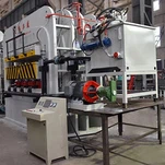 合板ホットプレス機